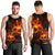 Hawaiian Hibiscus Fire Polynesian Tank Top - AH - Polynesian Pride