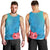 Hawaiian Hibiscus Flower Red Tank Top - AH - AH - Polynesian Pride