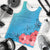 Hawaiian Hibiscus Flower Red Tank Top - AH - AH - Polynesian Pride