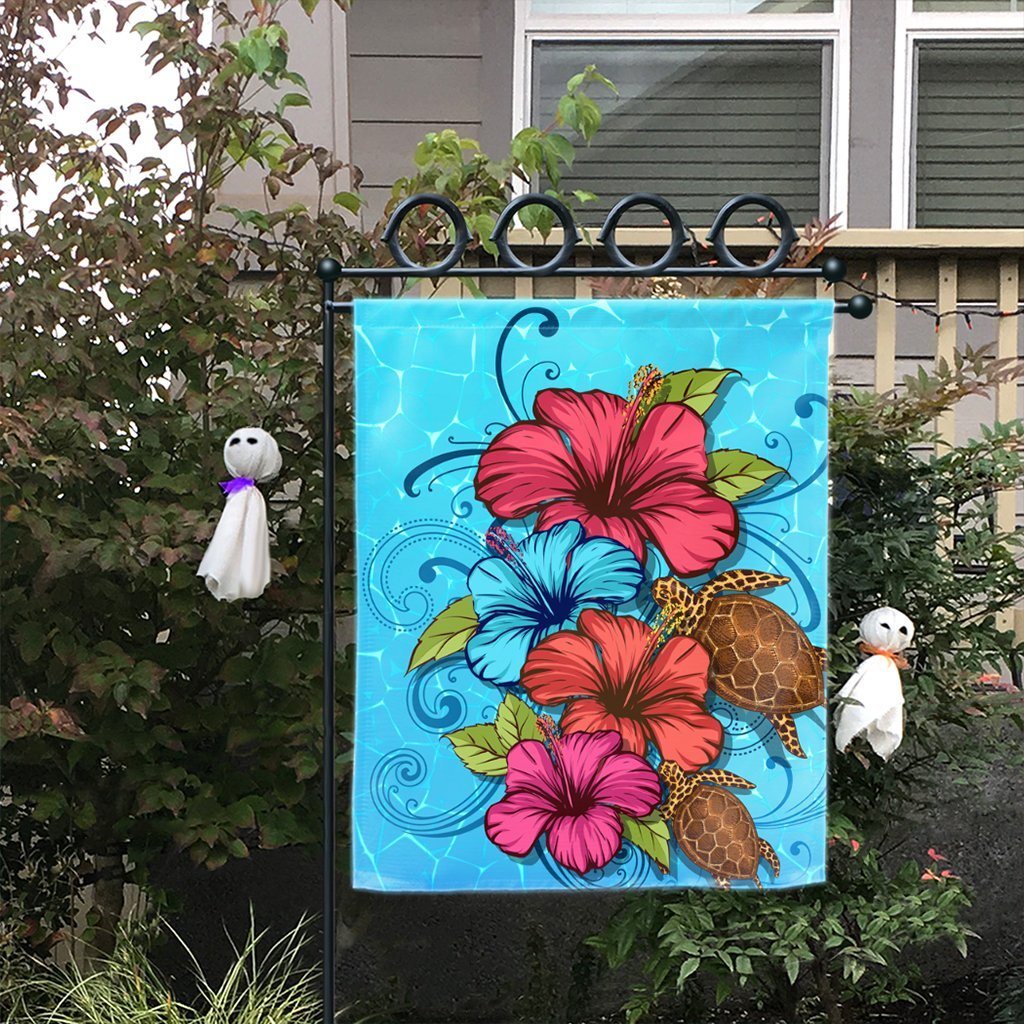 Hawaiian Hibiscus Flower Soulful Flag - AH - Polynesian Pride