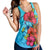 Hawaiian Hibiscus Flower Soulful Racerback Tank - AH - Polynesian Pride