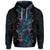 Custom Hawaiian Hibiscus Full Color Polynesian Hoodie - Polynesian Pride