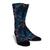 Hawaiian Hibiscus Full Color Polynesian Crew Socks - AH - Polynesian Pride
