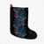 Hawaiian Hibiscus Full Color Polynesian Christmas Stocking - AH Christmas Stocking 26 X 42 cm Black - Polynesian Pride