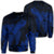 Hawaiian Hibiscus Memory Turtle Polynesian Sweatshirt Blue - AH Unisex Black - Polynesian Pride