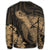 Hawaiian Hibiscus Memory Turtle Polynesian Sweatshirt Gold - AH - Polynesian Pride