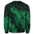 Hawaiian Hibiscus Memory Turtle Polynesian Sweatshirt Green - AH - Polynesian Pride