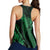 Hawaiian Hibiscus Memory Turtle Polynesian Racerback Tank Green - AH - Polynesian Pride