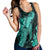 Hawaiian Hibiscus Memory Turtle Polynesian Racerback Tank Turquoise - AH - Polynesian Pride