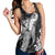 Hawaiian Hibiscus Memory Turtle Polynesian Racerback Tank White - AH - Polynesian Pride