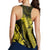 Hawaiian Hibiscus Memory Turtle Polynesian Racerback Tank Yellow - AH - Polynesian Pride