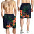 Hawaiian Hibiscus Palm Tree Background Polynesian Men's Shorts - AH - Polynesian Pride