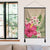 Hawaiian Hibiscus Plumeria Palm Leaves Lauhala Background Polynesian Hanging Poster - AH - Polynesian Pride