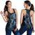 Hawaiian Hibiscus Plumeria Sea Turtle Polynesian Racerback Tank - AH Black - Polynesian Pride