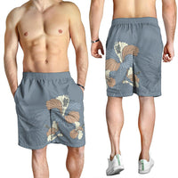 Hawaiian Hibiscus Polynesian Men's Shorts - AH - Polynesian Pride