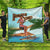 Hawaiian Hula Aboriginal Song Premium Quilts - AH Black - Polynesian Pride