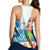 Hawaiian Hula Dance Cartoon Hibiscus Wave Racerback Tank - AH - Polynesian Pride