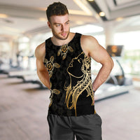 Hawaiian Hula Girl And Turtle Hibiscus Tank Top - AH - Polynesian Pride