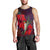 Hawaiian Hummingbird And Hibiscus Polynesian Tank Top - AH Black - Polynesian Pride