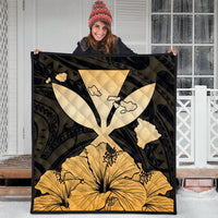 Hawaiian Kanaka Premium Quilts Hibiscus Polynesian Love - AH - Polynesian Pride