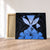 Hawaiian Kanaka Canvas Hibiscus Polynesian Love - Blue - AH Canvas Poly-cotton - Polynesian Pride