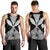 Hawaiian Kanaka Tank Top Hibiscus Polynesian Love - Gray - AH - Polynesian Pride