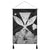 Hawaiian Kanaka Hanging Poster Hibiscus Polynesian Love - Gray - AH Hanging Poster Cotton And Linen - Polynesian Pride