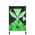 Hawaiian Kanaka Hanging Poster Hibiscus Polynesian Love - Green - AH Hanging Poster Cotton And Linen - Polynesian Pride