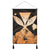 Hawaiian Kanaka Hanging Poster Hibiscus Polynesian Love - Orange - AH Hanging Poster Cotton And Linen - Polynesian Pride