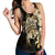 Hawaiian Kanaka Hibiscus Plumeria Mix Polynesian Turtle Racerback Tank - AH - Polynesian Pride