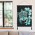 Hawaiian Kanaka Hibiscus Plumeria Mix Polynesian Turtle Hanging Poster - Turquoise - AH - Polynesian Pride
