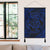 Hawaiian Kanaka Honu Hibiscus Tornando Polynesian Blue Hanging Poster - AH - Polynesian Pride