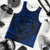 Hawaiian Kanaka Honu Hibiscus Tornando Polynesian Blue Tank Top - AH - Polynesian Pride