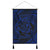 Hawaiian Kanaka Honu Hibiscus Tornando Polynesian Blue Hanging Poster - AH Hanging Poster Cotton And Linen - Polynesian Pride