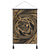 Hawaiian Kanaka Honu Hibiscus Tornando Polynesian Gold Hanging Poster - AH Hanging Poster Cotton And Linen - Polynesian Pride