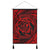 Hawaiian Kanaka Honu Hibiscus Tornando Polynesian Red Hanging Poster - AH Hanging Poster Cotton And Linen - Polynesian Pride