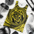 Hawaiian Kanaka Honu Hibiscus Tornando Polynesian Yellow Tank Top - AH - Polynesian Pride