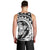 Hawaiian Kanaka Honu Map Hibiscus Globular Polynesian Tank Top - AH - Polynesian Pride