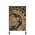 Hawaiian Kanaka Honu Map Hibiscus Globular Polynesian Gold Hanging Poster - AH Hanging Poster Cotton And Linen - Polynesian Pride