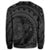 Hawaiian Kanaka Honu Map Hibiscus Globular Polynesian Gray Sweatshirt - AH - Polynesian Pride
