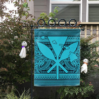 Hawaiian Kanaka Polynesian Tribal Flag Reggae Color Blue AH - Polynesian Pride