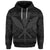 Custom Hawaiian Kanaka Polynesian Hoodie Tribal Reggae Color Gray - Polynesian Pride