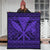 Hawaiian Kanaka Polynesian Tribal Premium Quilts Reggae Color Purple AH - Polynesian Pride