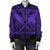Hawaiian Kanaka Polynesian Tribal Bomber Jacket Reggae Color Purple AH - Polynesian Pride