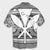 Hawaiian Kanaka Polynesian Tribal Hawaiian Shirt Reggae Color White AH - Polynesian Pride