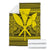 Hawaiian Kanaka Polynesian Tribal Premium Blankets Reggae Color Yellow AH - Polynesian Pride