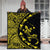 Hawaiian Map Gecko Tattoo Kakau Polynesian Premium Quilts Yellow AH - Polynesian Pride
