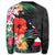 Hawaiian Map Hawaii Flag Hibiscus Polynesian Sweatshirt AH - Polynesian Pride