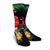 Hawaiian Map Hawaii Flag Hibiscus Polynesian Crew Socks AH - Polynesian Pride