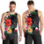 Hawaiian Map Hawaii Flag Hibiscus Polynesian Tank Top AH - Polynesian Pride